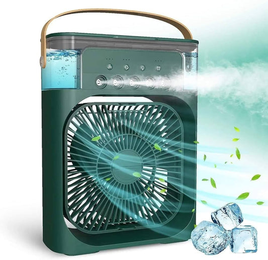 Portable Air Cooler pro Mist Fan Mini Cooler with RGB light